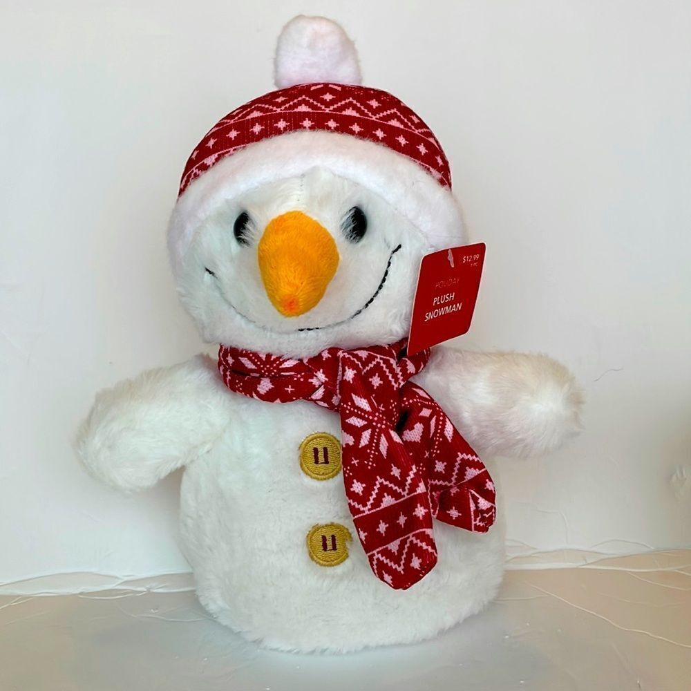 426 - 12” PLUSH SNOWMAN